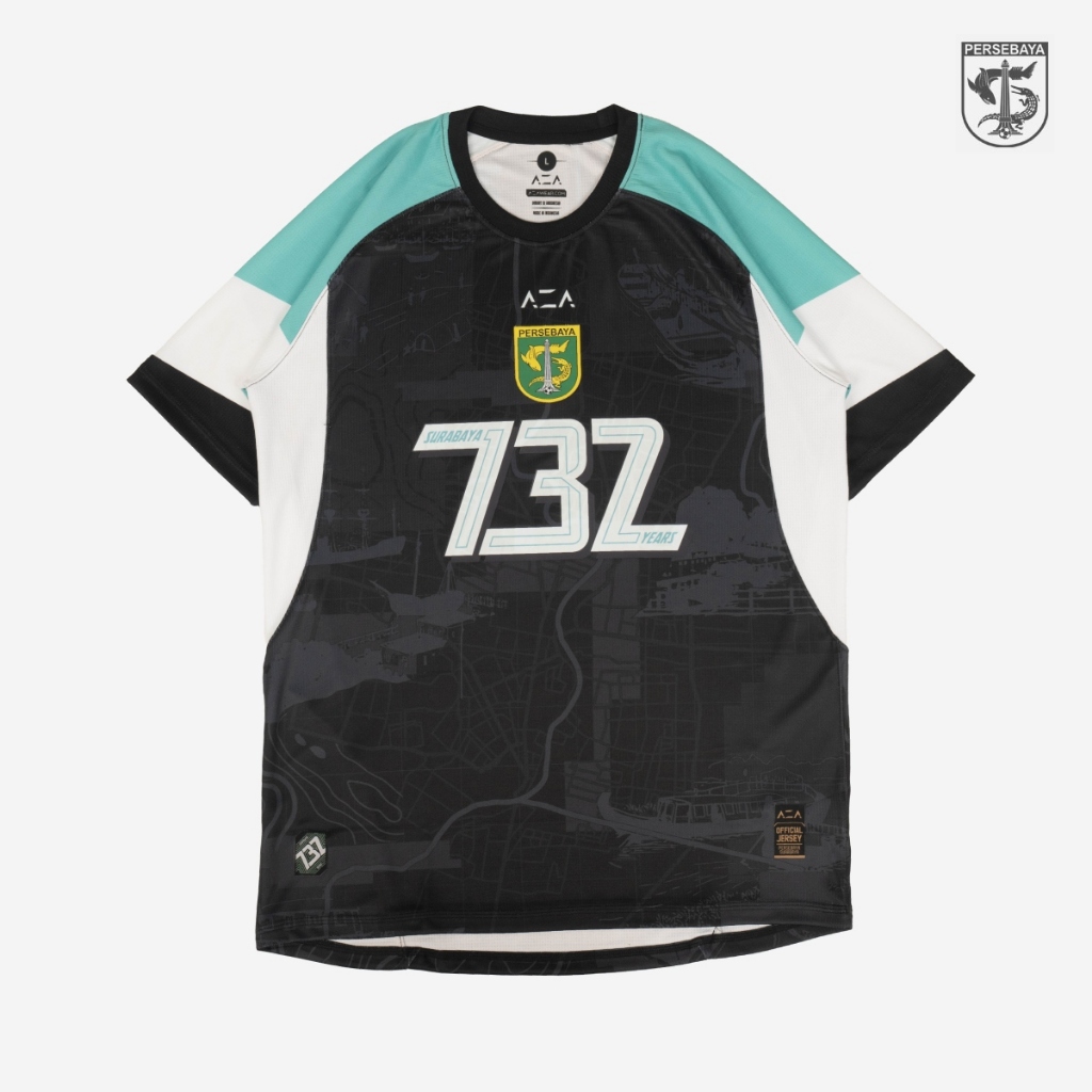 Jersey Persebaya Training 732TH Surabaya - Black | Persebaya Store