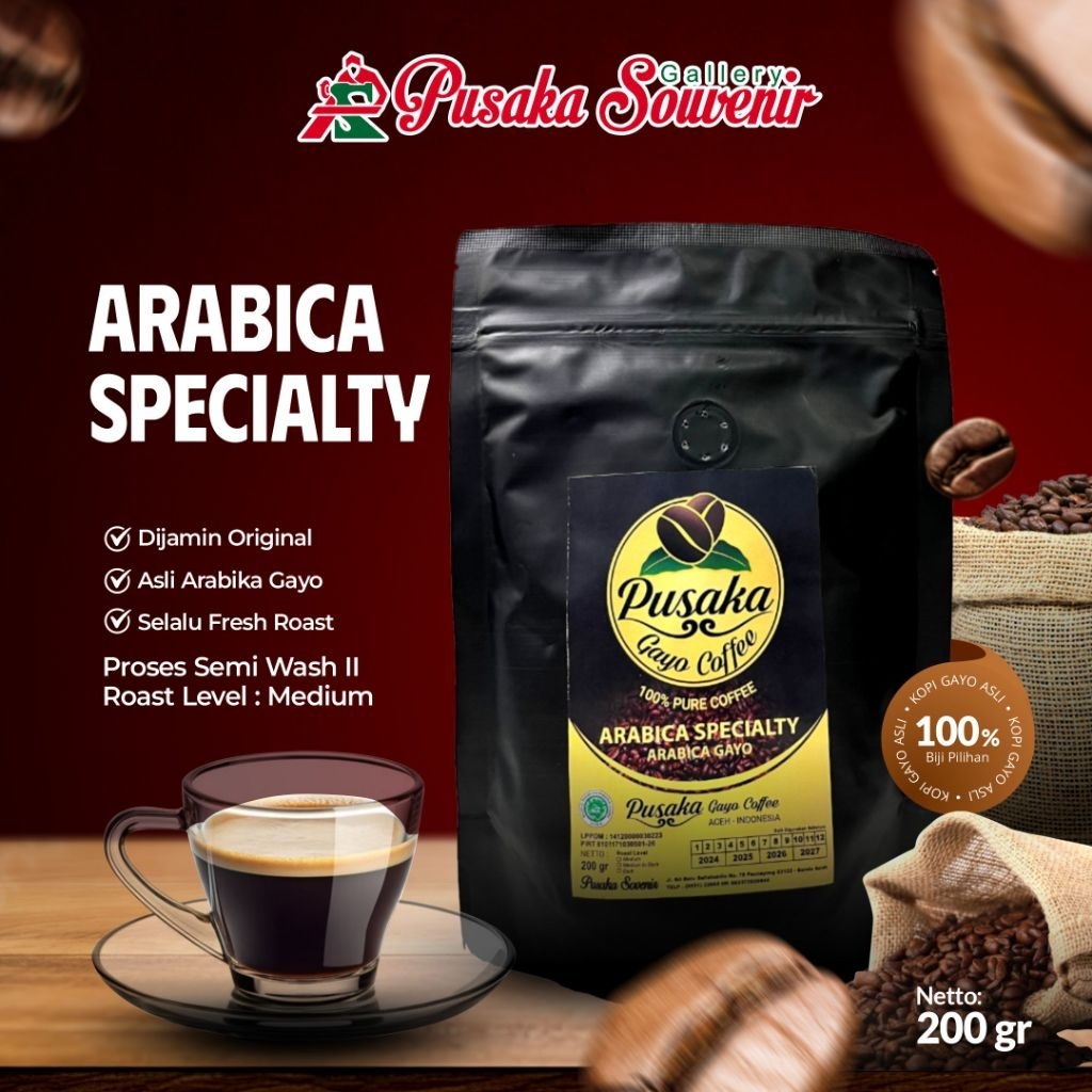 

Kopi Pusaka Gayo Arabica Specialty