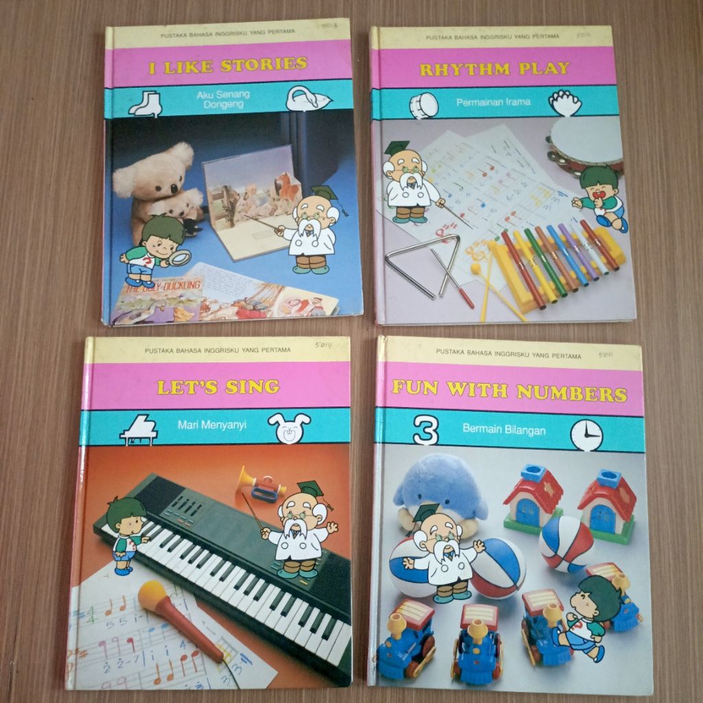 Buku Pustaka bahasa Inggrisku yang pertama