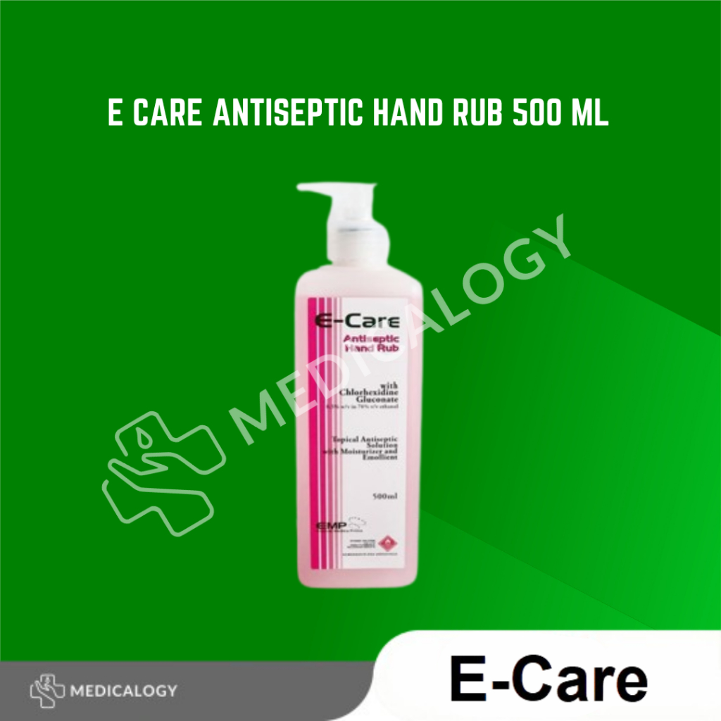 E Care Antiseptic Hand Rub 500 ml