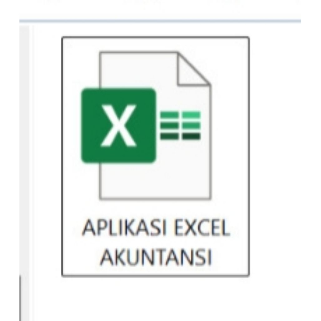 APLIKASI EXCEL AKUNTANSI