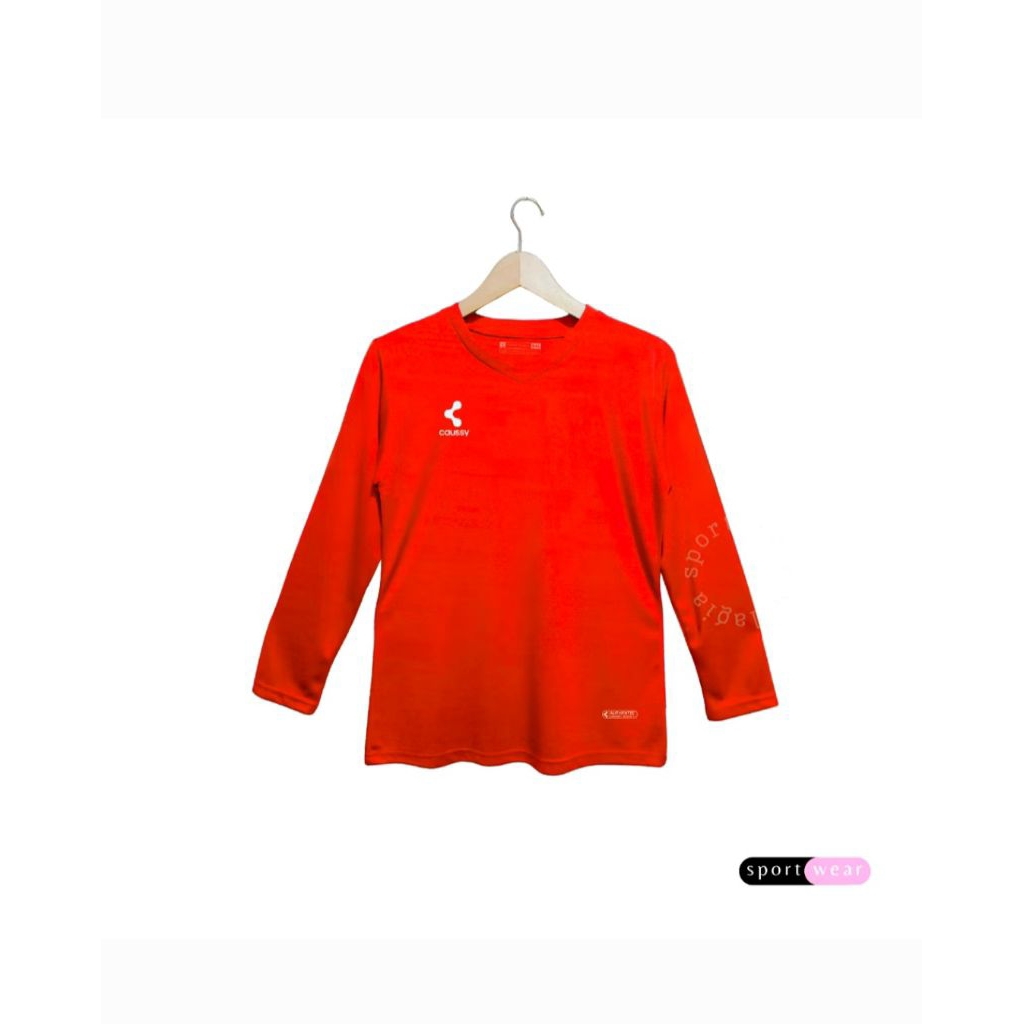 baju sport wanita/running fits gym lengan panjang