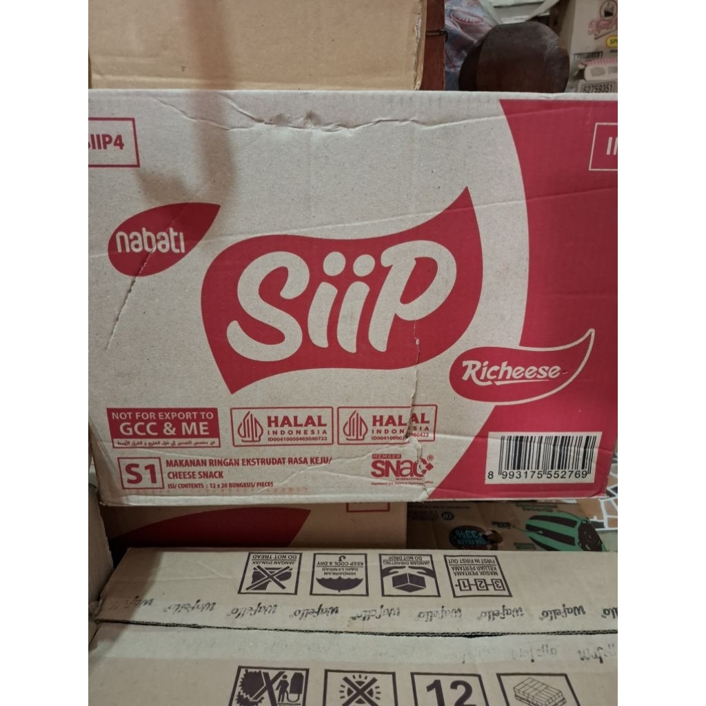 

nabati siip 500 kemasan dus