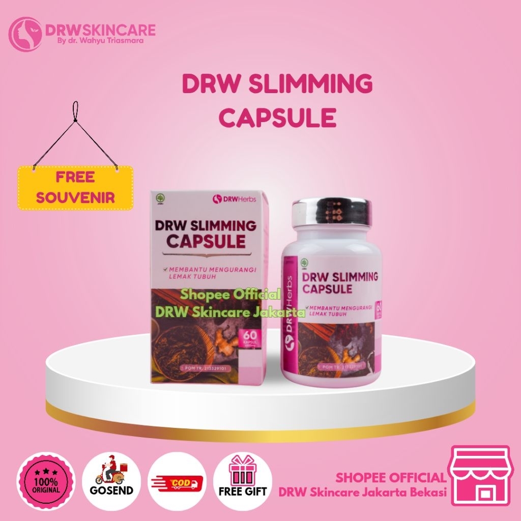DRW SKINCARE SLIMMING KAPSUL /Kapsul Diet/Pelangsing