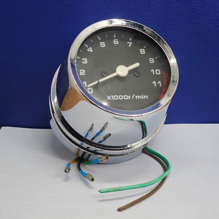 ST4 TACHOMETER RPM besar 3 inch 8cm universal motor mobil tossa tosa universal variasi speedometer s