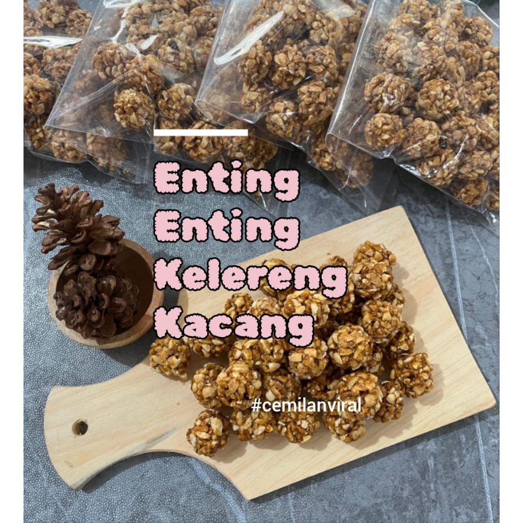 

Cemilan Viral Enting Enting Kelereng Kacang Ting Ting Manis Snack Food Makanan