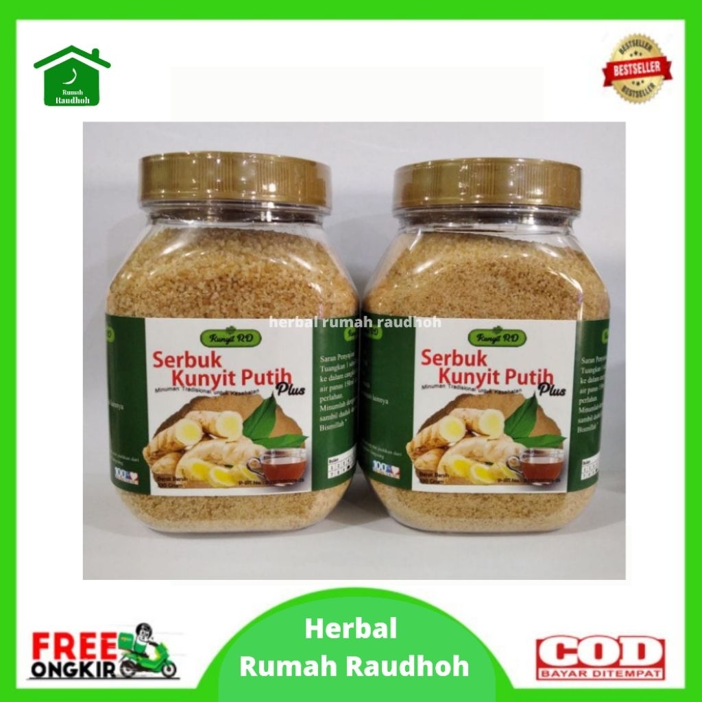 

SERBUK KUNYIT PUTIH INSTAN RD 330 GRAM - MINUMAN HERBAL KUNYIT
