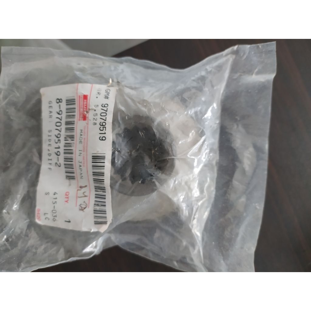 gear pinion gardan isuzu traga
