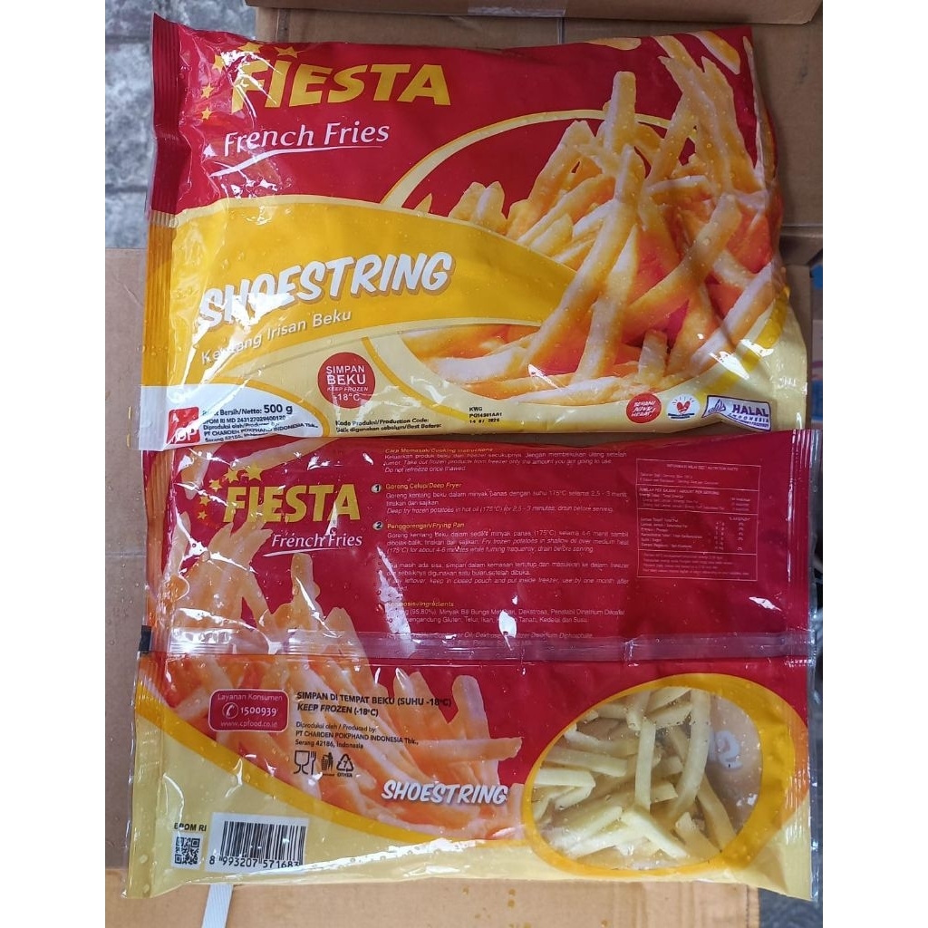 

Fiesta Kentang Shoestring 500 gr