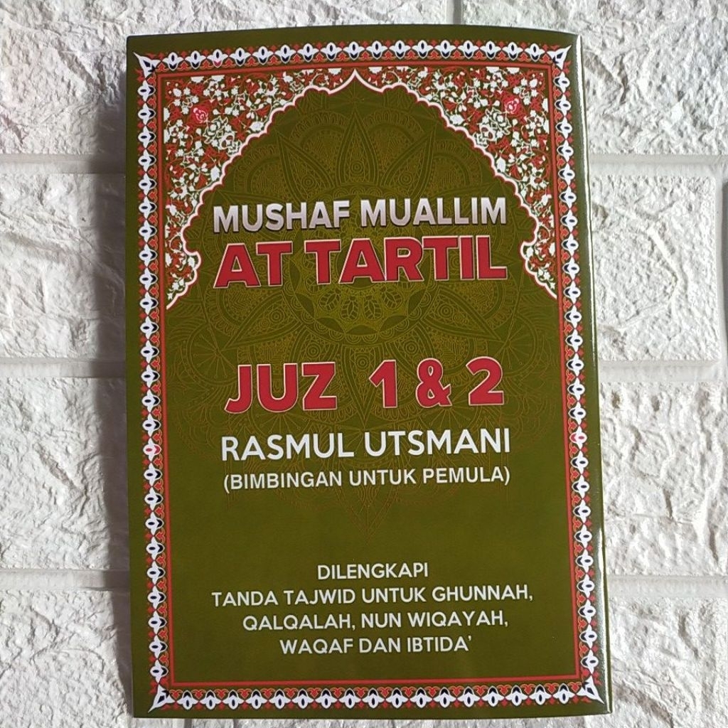 Mushaf Muallim At Tartil Juz 1 & 2 Rasmul Utsmani