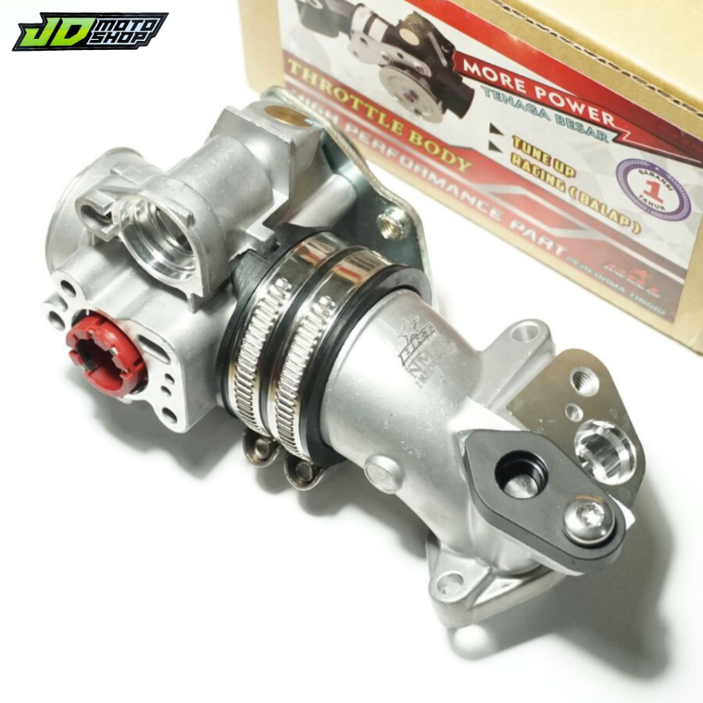 THROTTLE BODY NMAX OLD BRT 32MM TB NMAX OLD 32MM DOUBLE INJECTOR ORIGINAL BRT