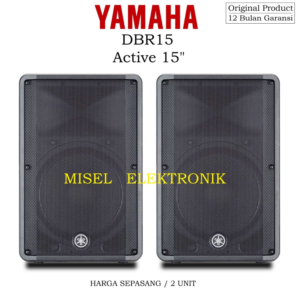 Yamaha DBR15 DBR-15 DBR 15 Speaker Aktif Original