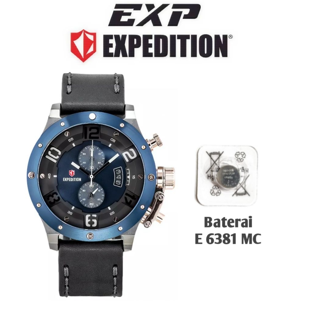 Baterai Original untuk Jam Tangan Expedition Type E 6381 M