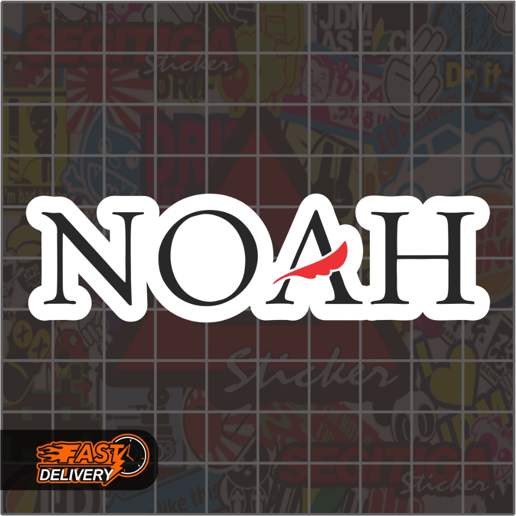 

Sticker Noah Ukuran 9 x 2.5 Cm