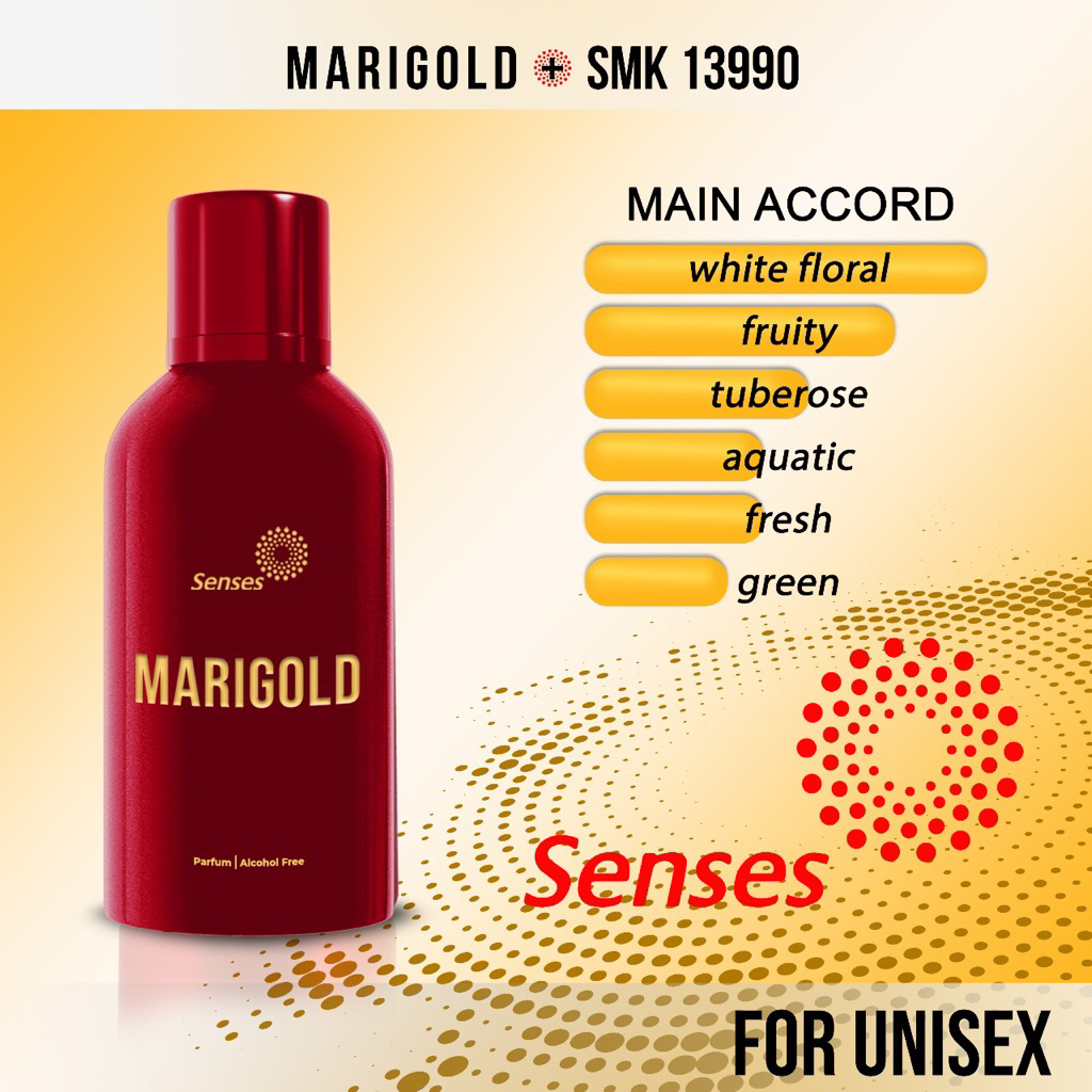 Parfum MARIGOLD inspired Massimo Dutti Golden Bloom by Senses 500ml SEGEL