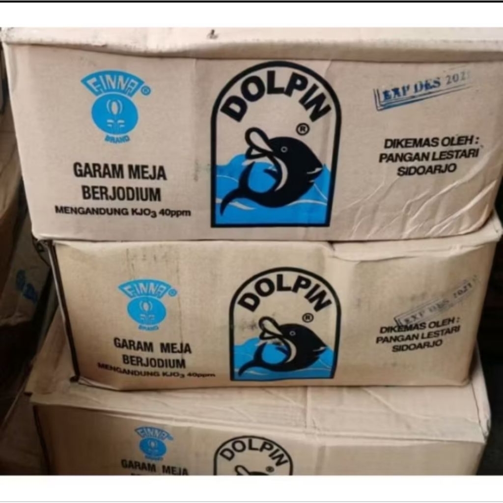

Garam Dolpin 500 gram 1 dos (24 bks)/1 kg 12 bks