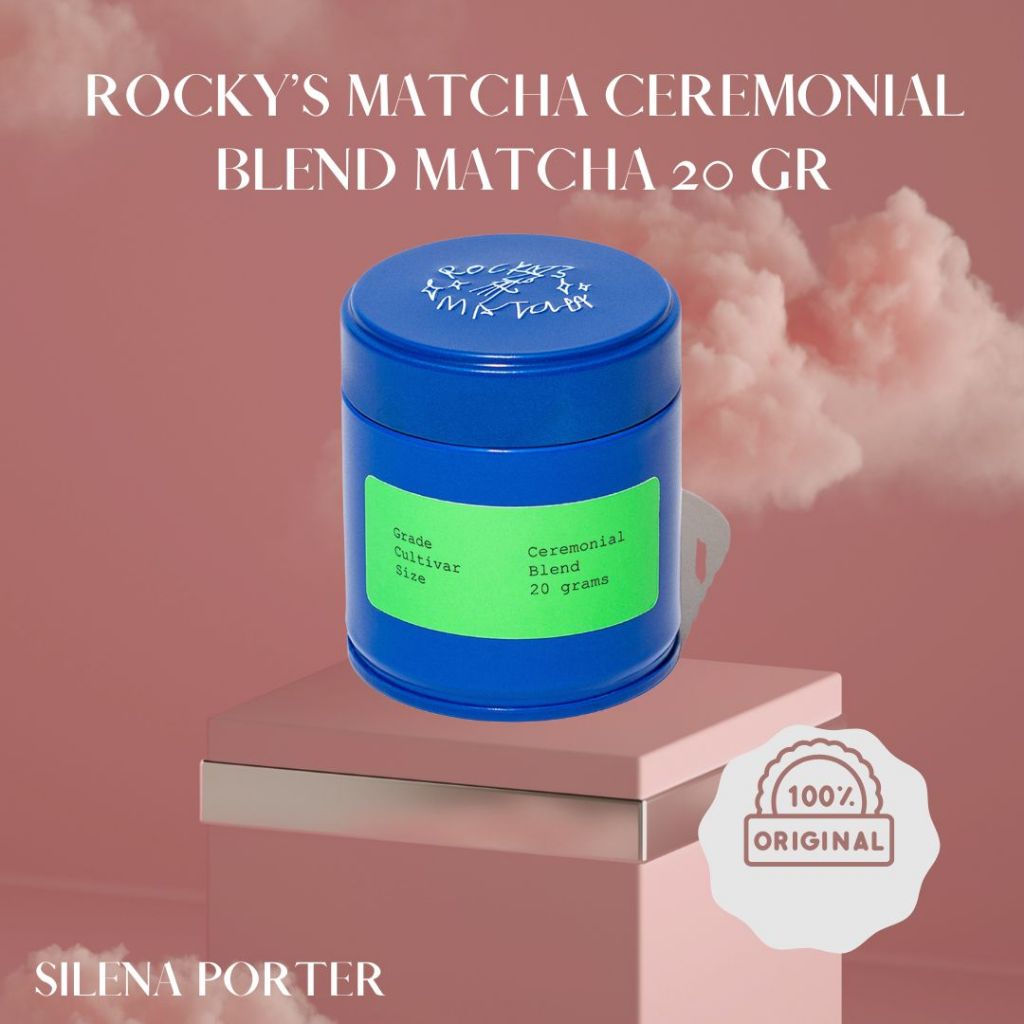 Rocky's Matcha Ceremonial Grade Blend 20 GR Original Ready Stock Ceremonial Matcha