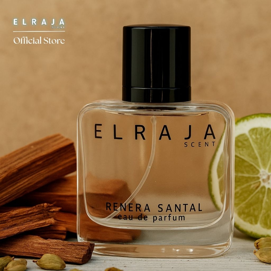 ELRAJA Renera Santal Eau De Perfume Wanita 50 ML Tahan Lama