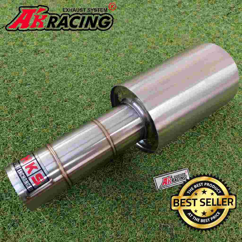 Knalpot mobil bass gahar HKS titan