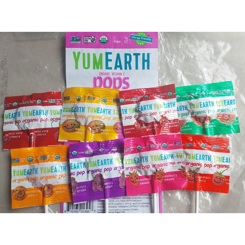 

Yumearth Organic POPS with Vit C