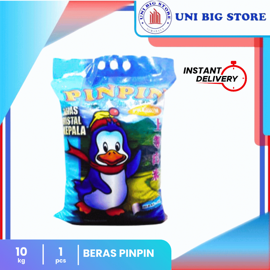

Beras PIN PIN Kristal Kepala Premium Rice Grain 10 kg
