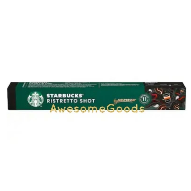 

Starbucks Ristretto Coffee by Nespresso 10 Capsules