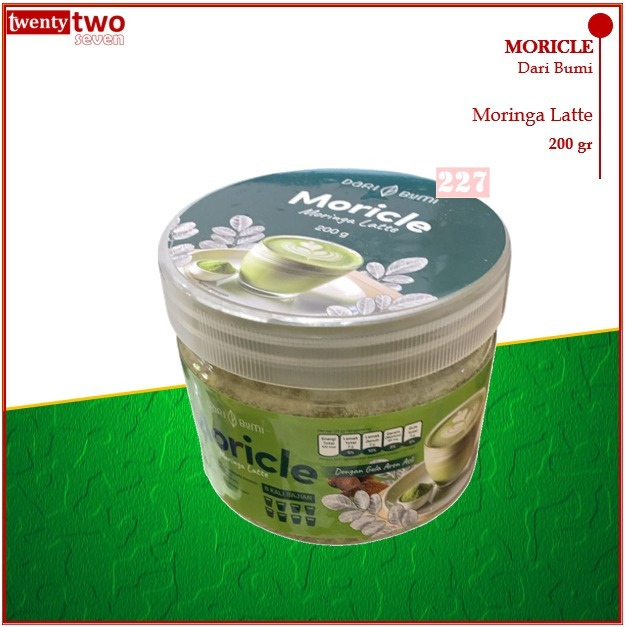 

Dari Bumi Moricle Moringa Latte Minuman Bubuk Kelor 200 Gr