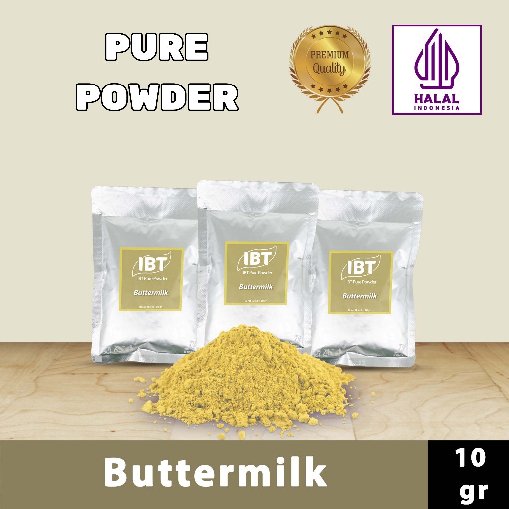 

Pure Buttermilk Powder Impor Taiwan Bubuk Essence Murni Kualitas Bagus Sachet