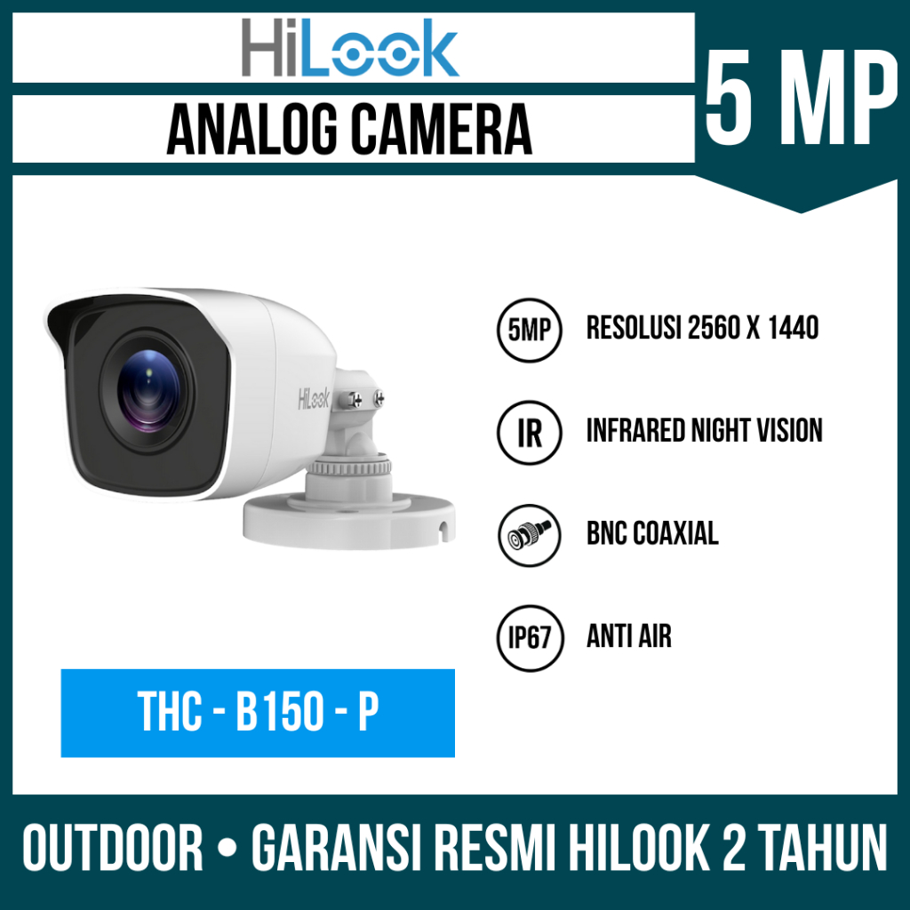 CAMERA CCTV HILOOK 5MP OUTDOOR KAMERA CCTV