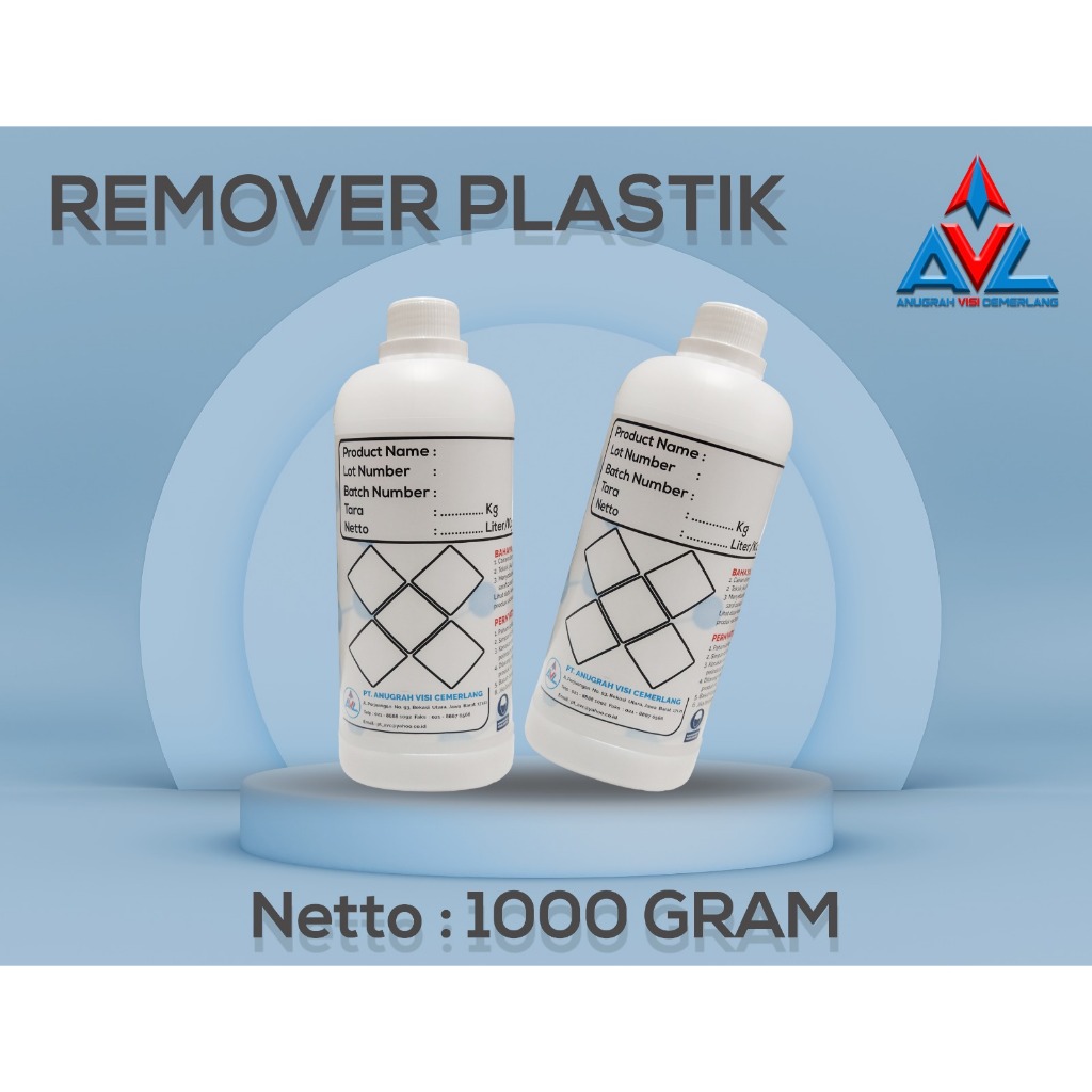 PAINT REMOVER / REMOVER PLASTIK / REMOVER PE / REMOVER - 1000 GRAM