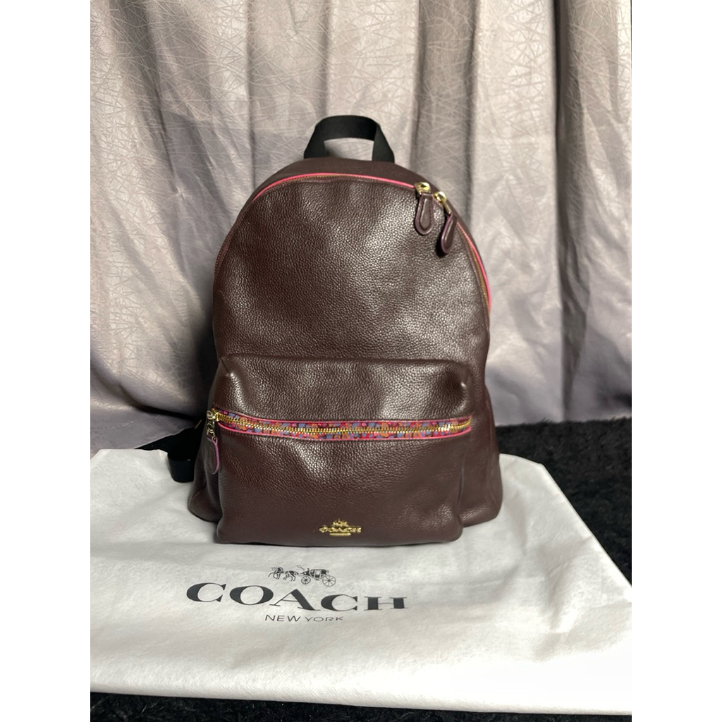 backpack coach charlie with edge paint