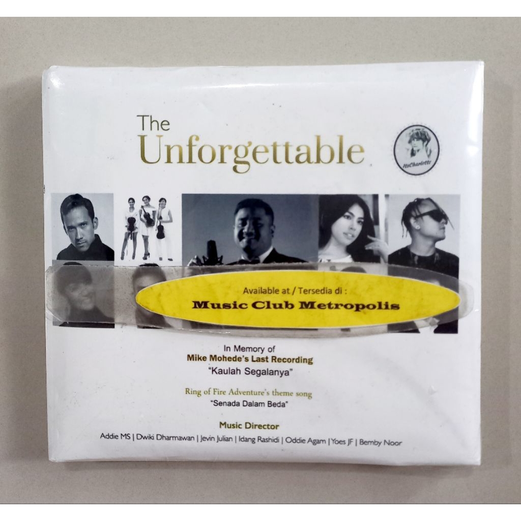 CD V.A. - THE UNFORGETTABLE 2017 (MIKE MOHEDE, ODDIE AGAM, MARULI TAMPUBOLON)