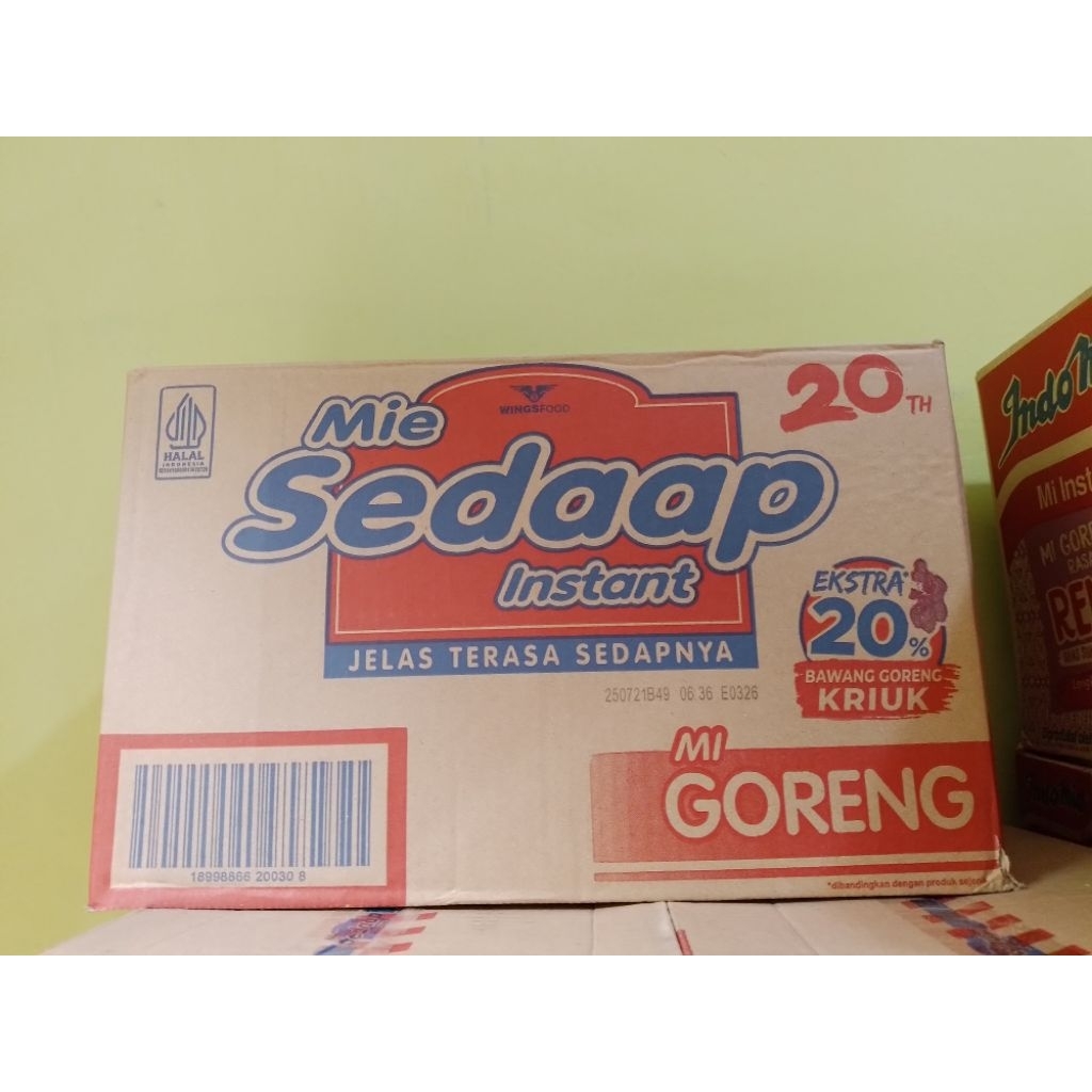 

Mie Sedaap Goreng 1 Karton (isi 40 pcs)
