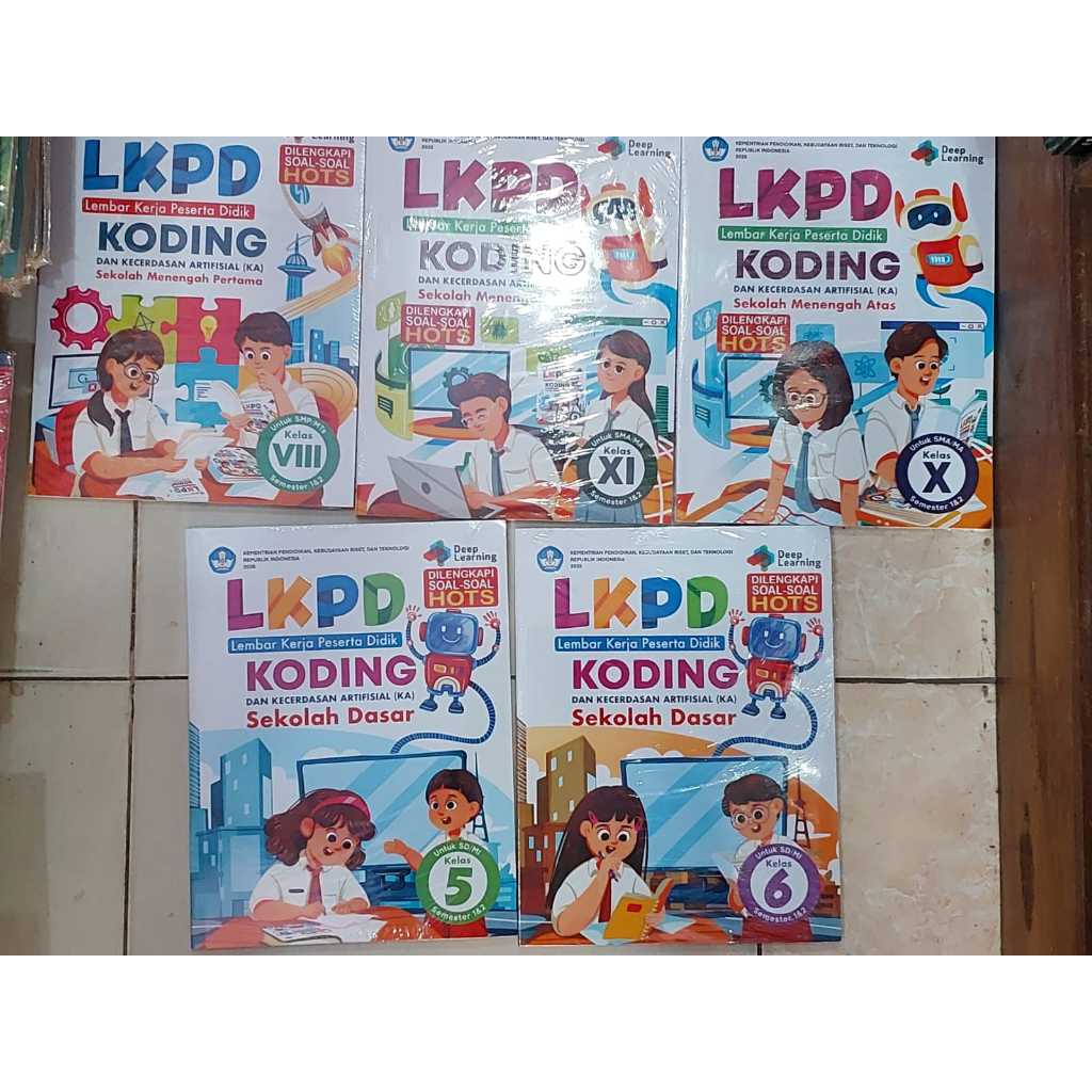 LKPD Coding Koding Kecerdasan AI SD SMP SMA