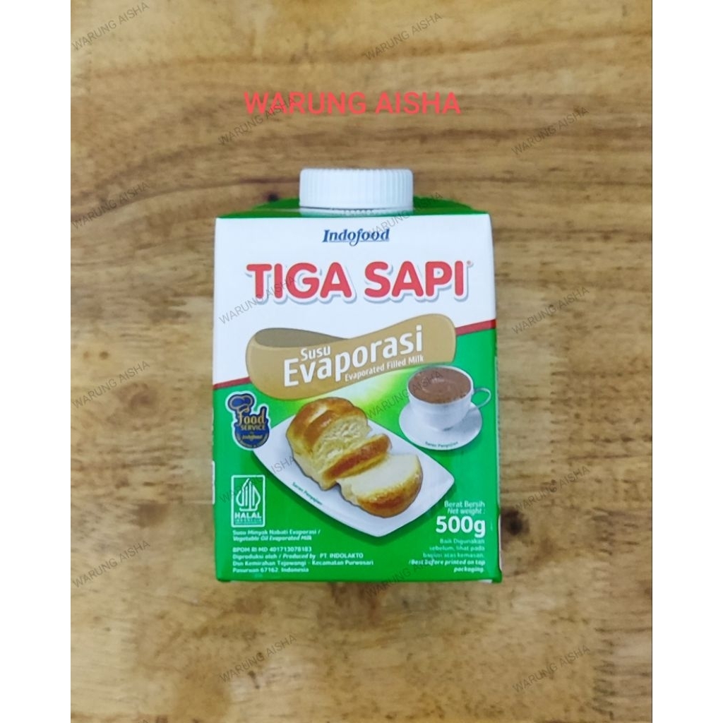 

Susu Evaporasi Tiga Sapi 500 gr