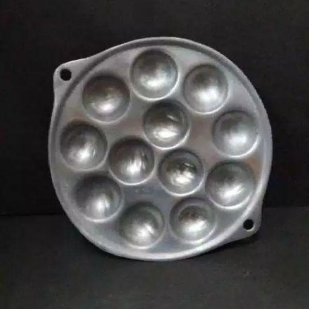 WAJAN TELUR PUYUH / WAJAN PENGGORENGAN TELOR- TELORAN/ CETAKAN KUE LUMPUR ,CUBIT,APEM,LUBANG 12