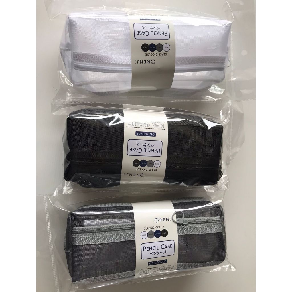 

Kotak Pensil Orenji Minimalist Series Double Zip (OR-JD6202)