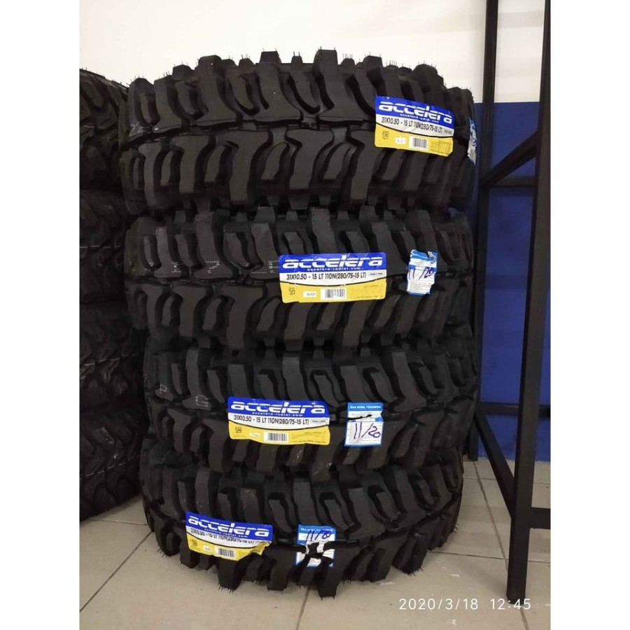 BAN MOBIL OFFROAD KASAR ACCELERA BADAK X-TREME UKURAN 35 10,5 R16