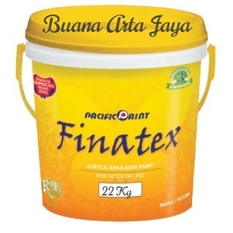 Pacific Paint FINATEX Acrylic Emulsion Cat Tembok Interior PUTIH - 22 Kg (Pail)