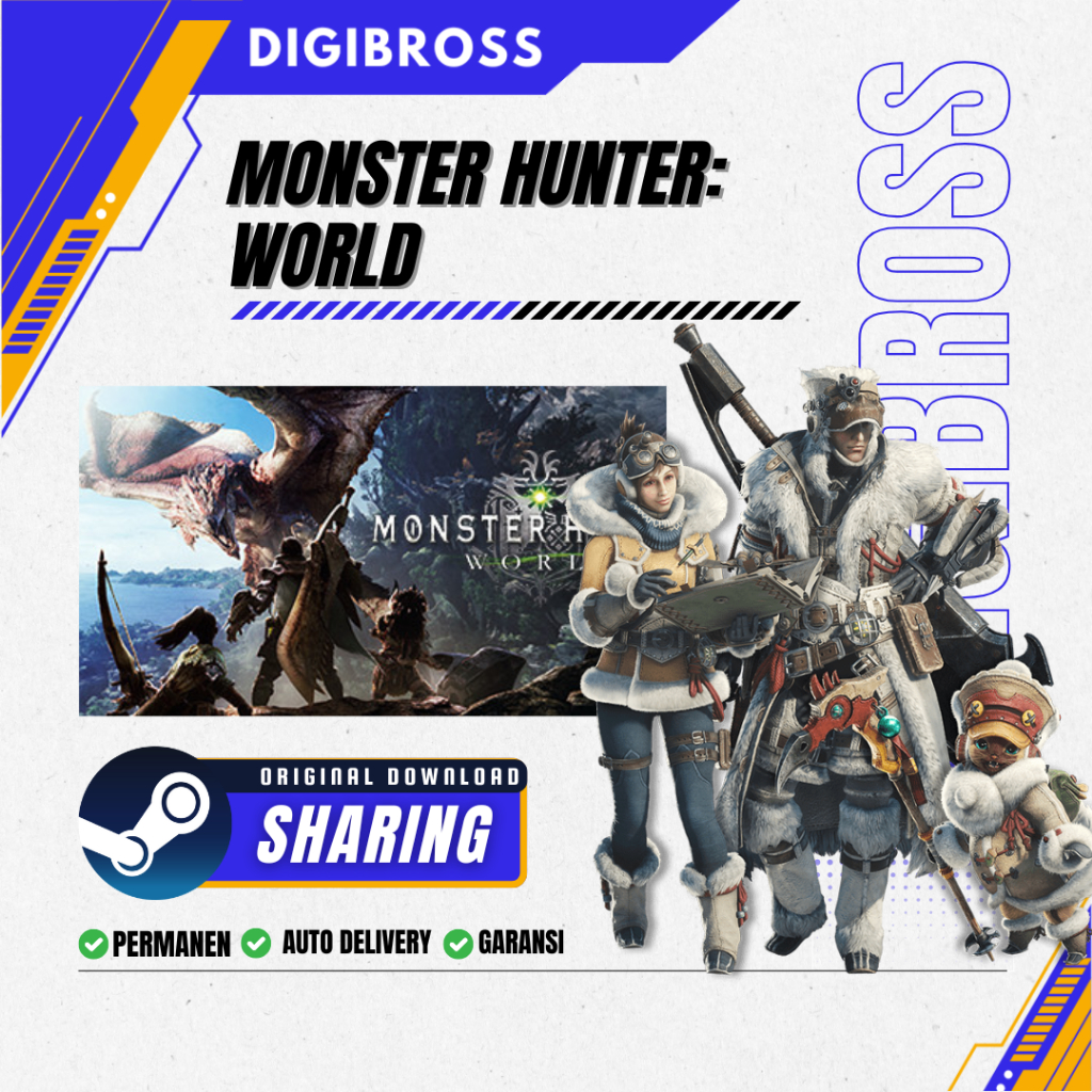 [BONUS STEAM KEY] Monster Hunter: World / AUTO DELIVERY / STEAM / Game PC / Games Computer / Origina