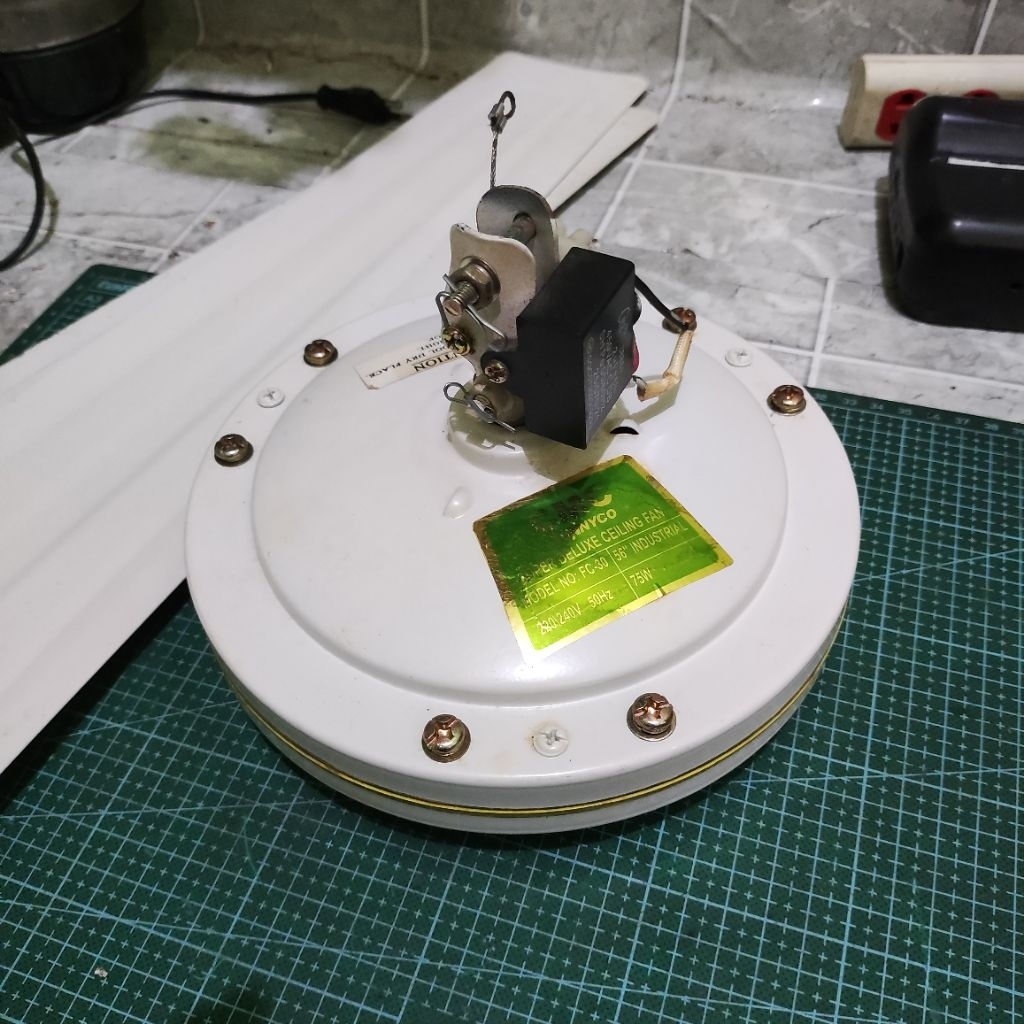 DINAMO KIPAS GANTUNG CMC SUNNYCO CEILING FAN FC-30 56" 75W 220/240V 50Hz