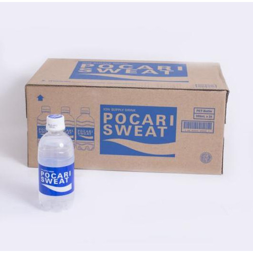 POCARI SWEAT 350 ML, minuman isotonik botol, 1 dus isi 24