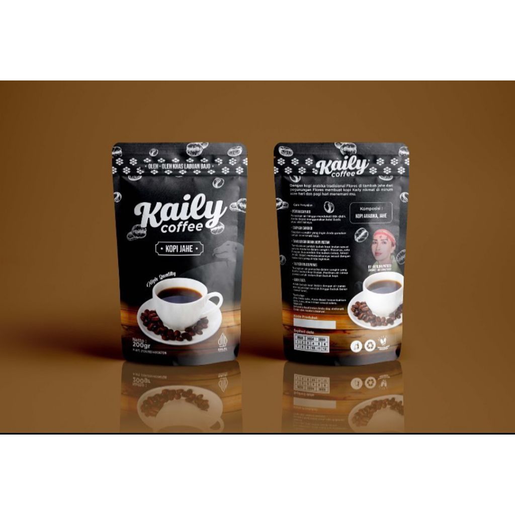 Kopi Bubuk Jahe Kaily 200 gr dari Labuan Bajo