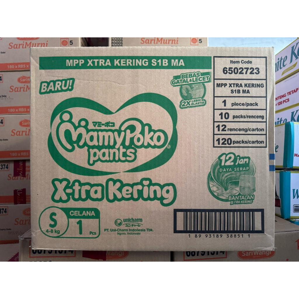 Mamy Poko S1 @ 120 sachet / 1 dus