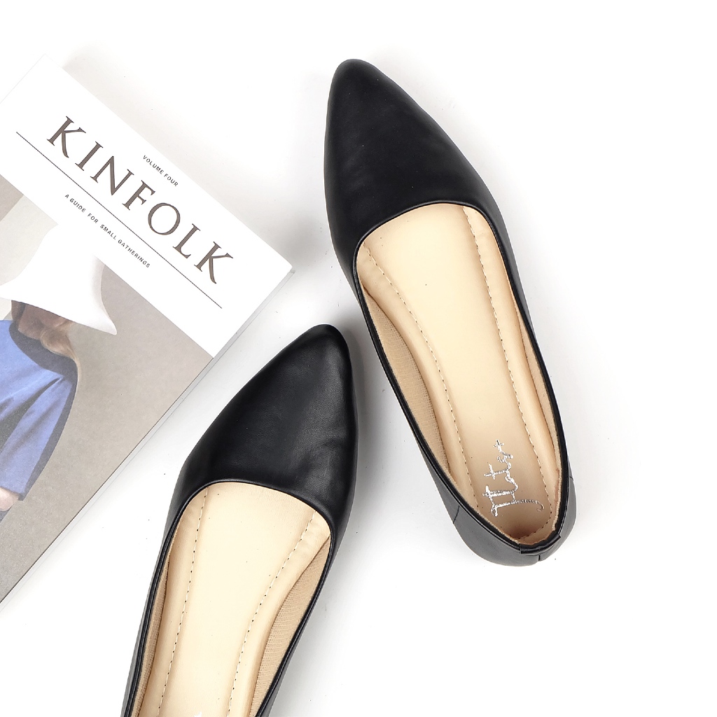 Vonnie-Flatshoes wanita Big Size Ukuran Jumbo 41,45