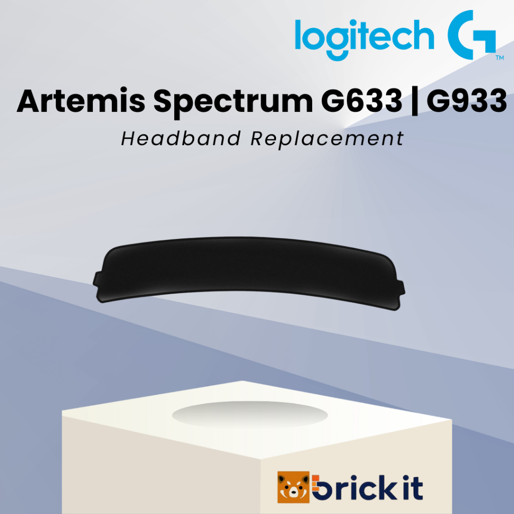 Headband Replacement Logitech Artemis Spectrum G633 G933 Head Band Headpad Pengganti Headset Head Pa