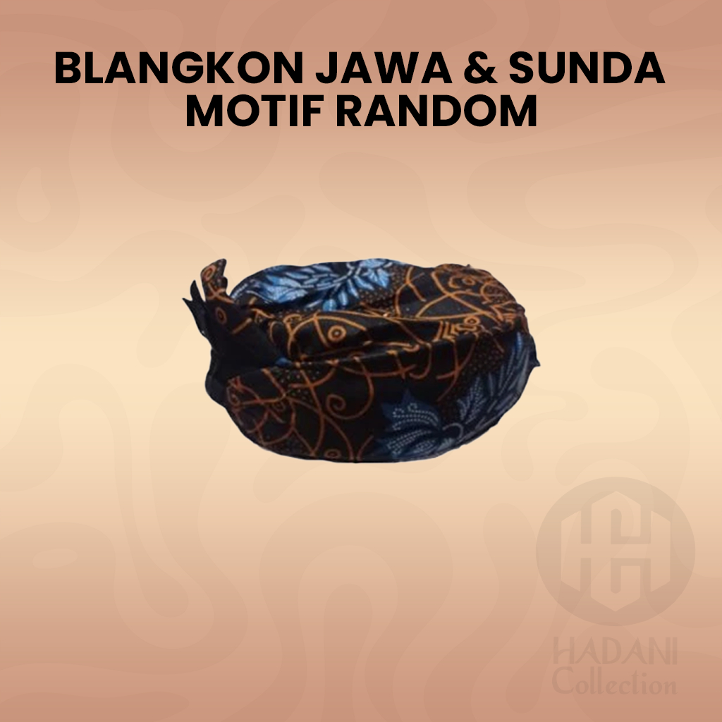 Ikat Kepala Sunda/Jawa Batik Anak - Blangkon Batik Anak - Udeng Batik Totopong Anak