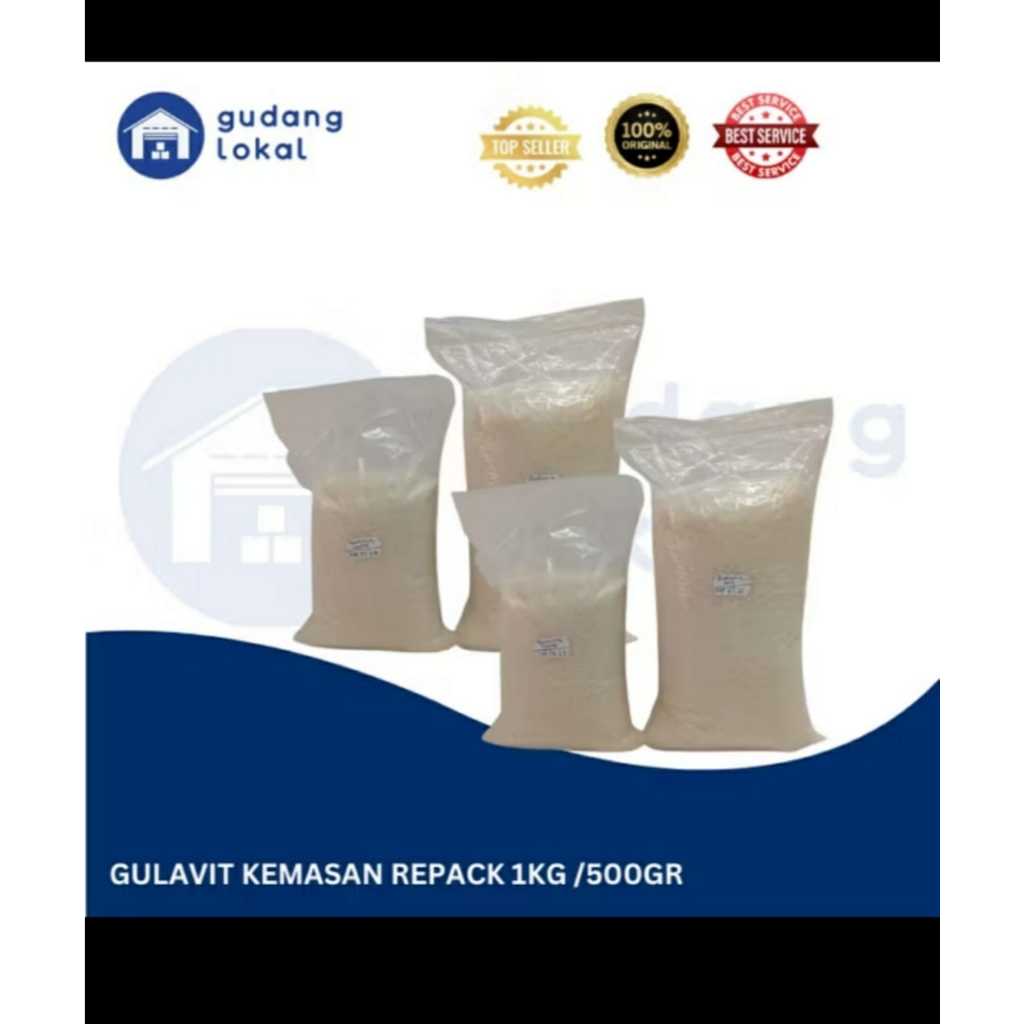 

GULAVIT GULA PASIR KEMASAN REPACK 1KG/500GR