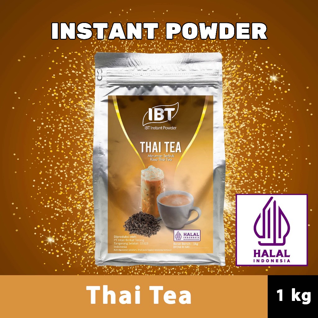 

Bahan Minuman Bubuk Rasa Thai Tea Serbuk Instant IBT Drink Powder