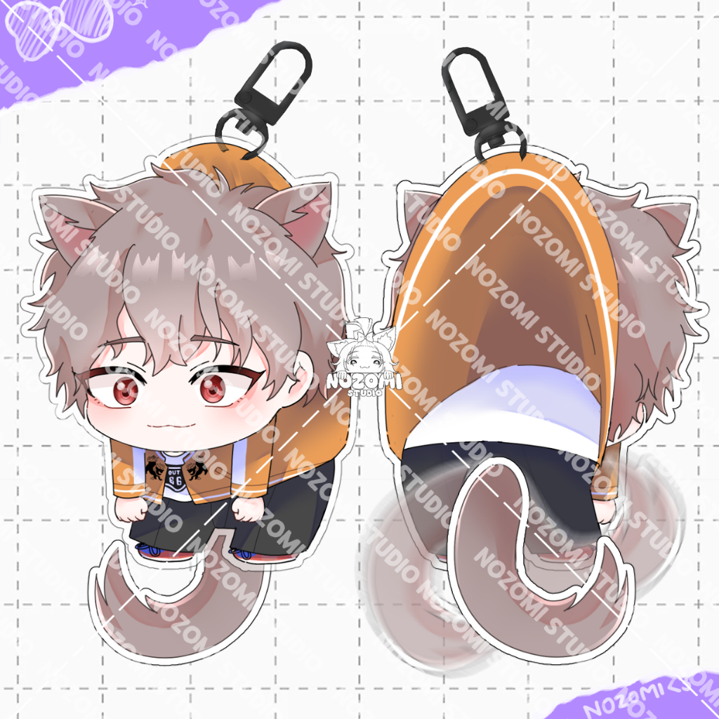 Ganci / Wiggly Chibi ANIME WIND BREAKER CHOJI TOMIYAMA